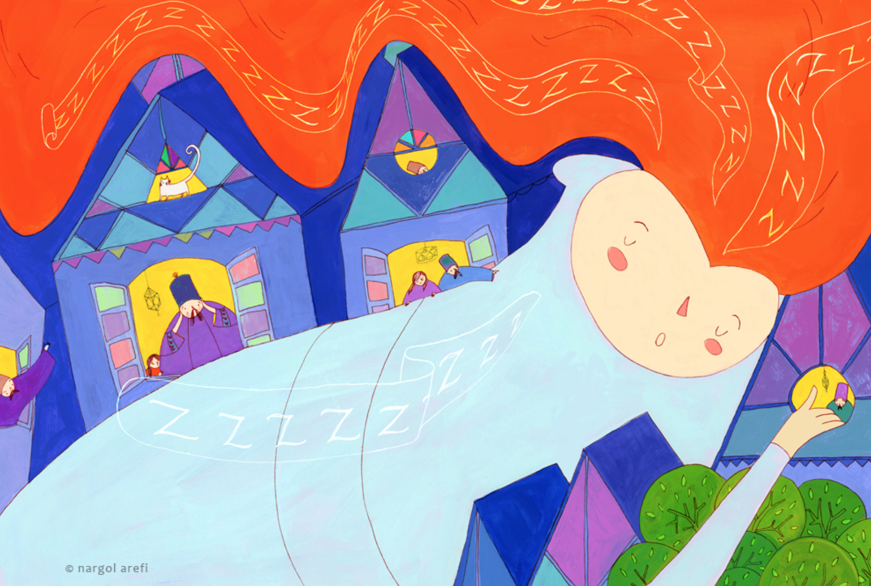 Sleepless people and snory giant II